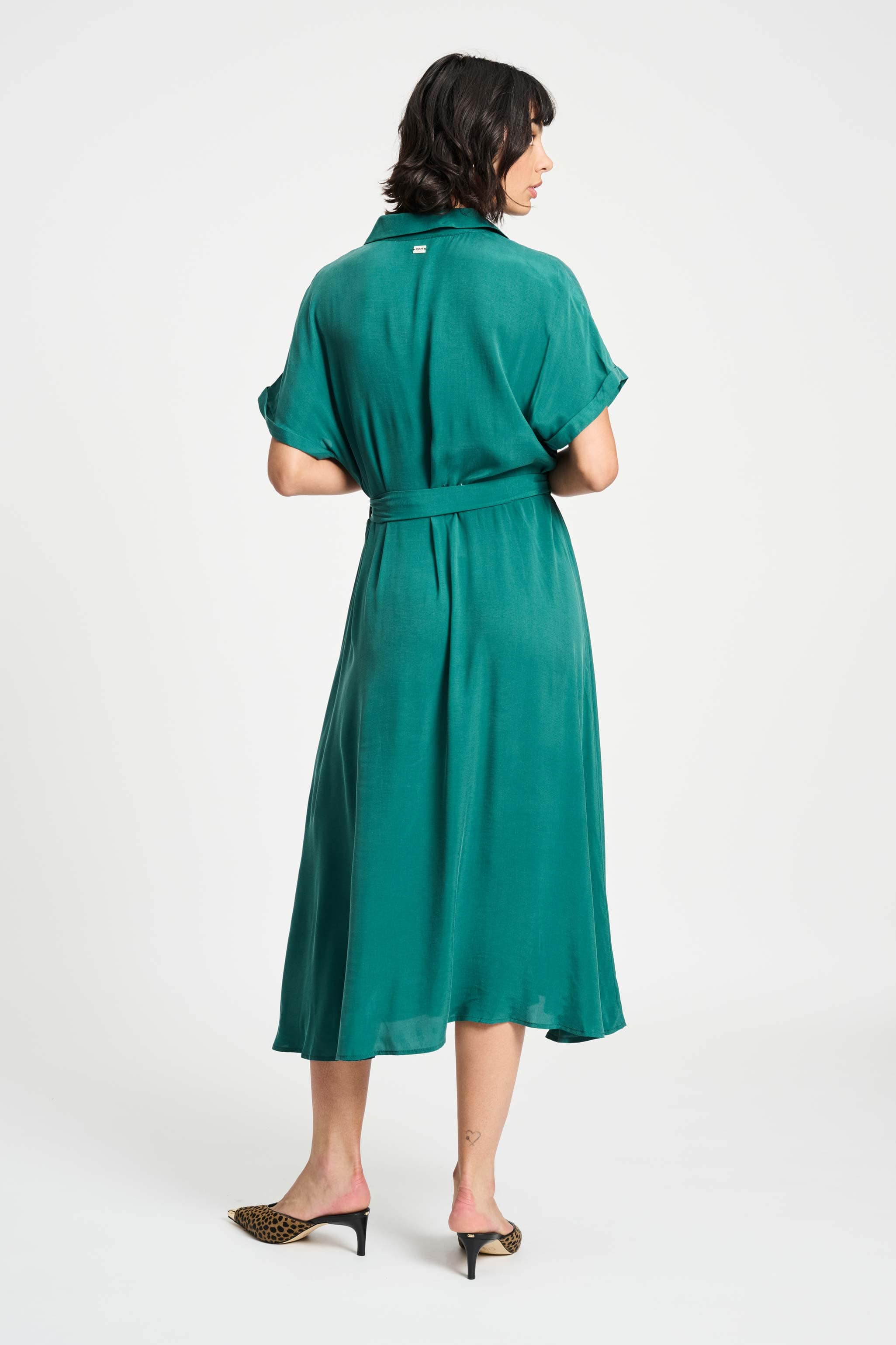 DRESS - Lynn Pacific Green