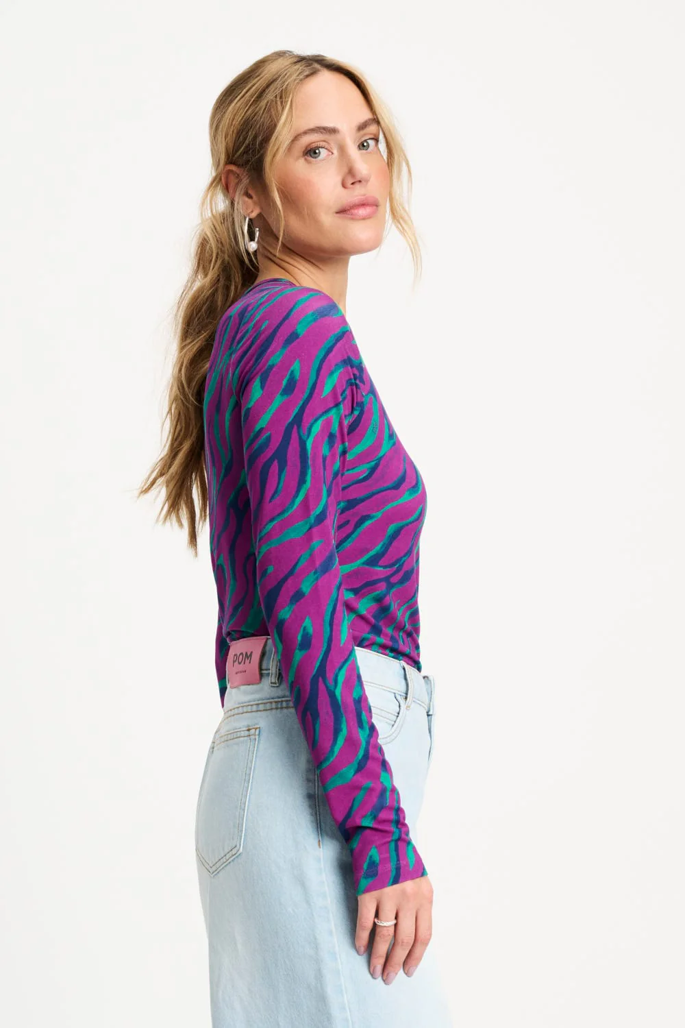 TOP - Animal Purple