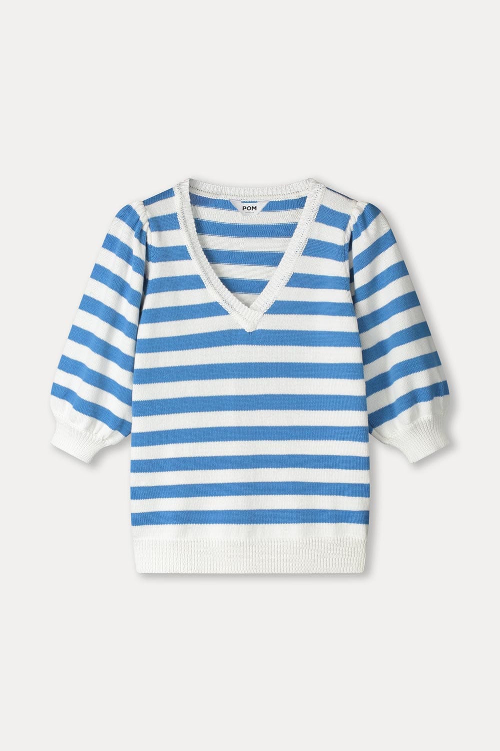 PULLOVER - Striped Smashing Blue