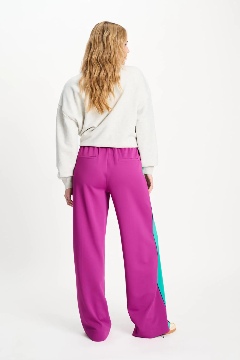 BROEK - Colourblock Wild Purple