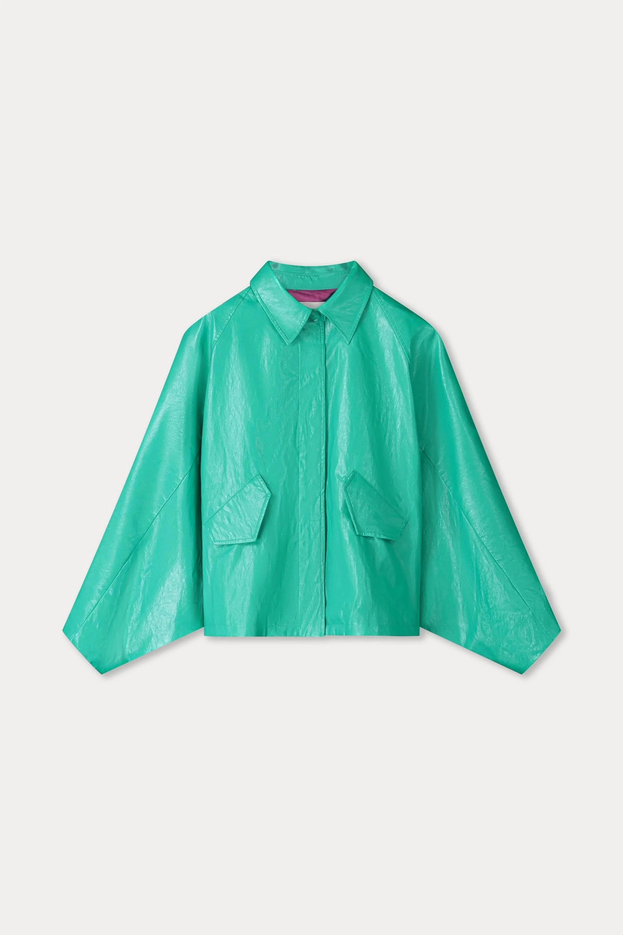 JAS - Faux Leather Wander Green