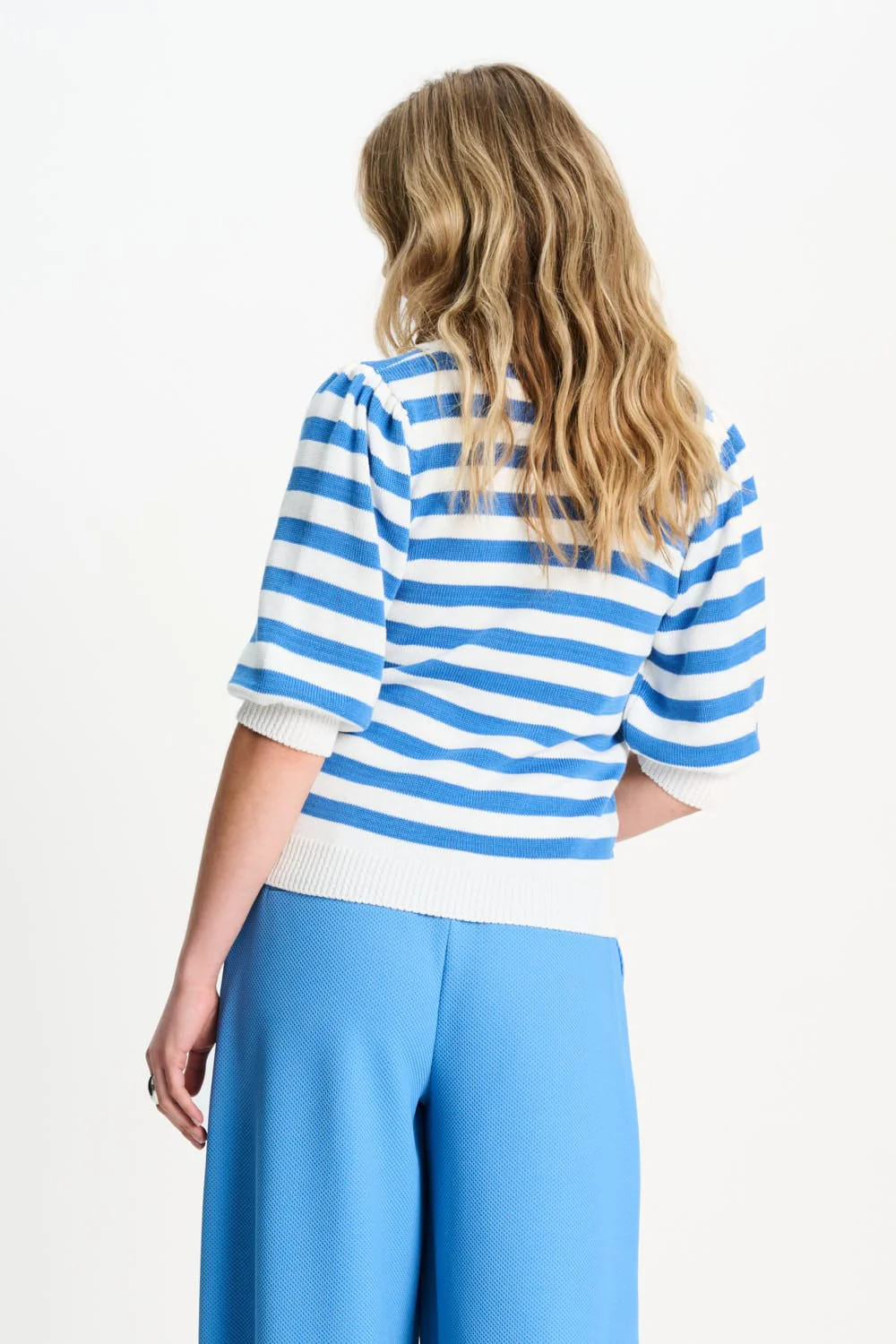 PULLOVER - Striped Smashing Blue