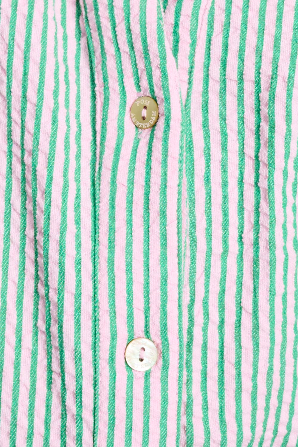 JURK - Seersucker Green Pink