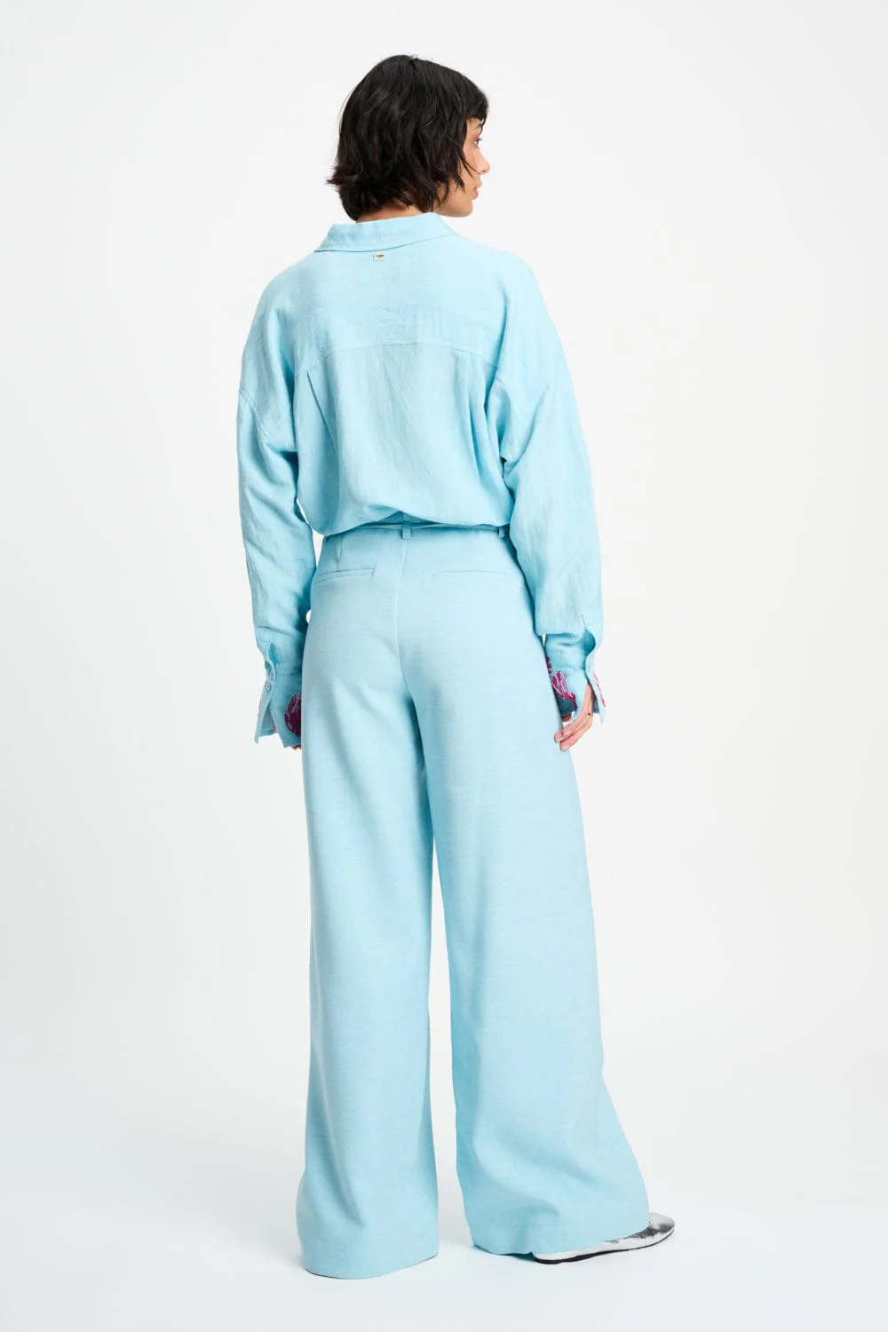 BROEK - Jess Blue Mist