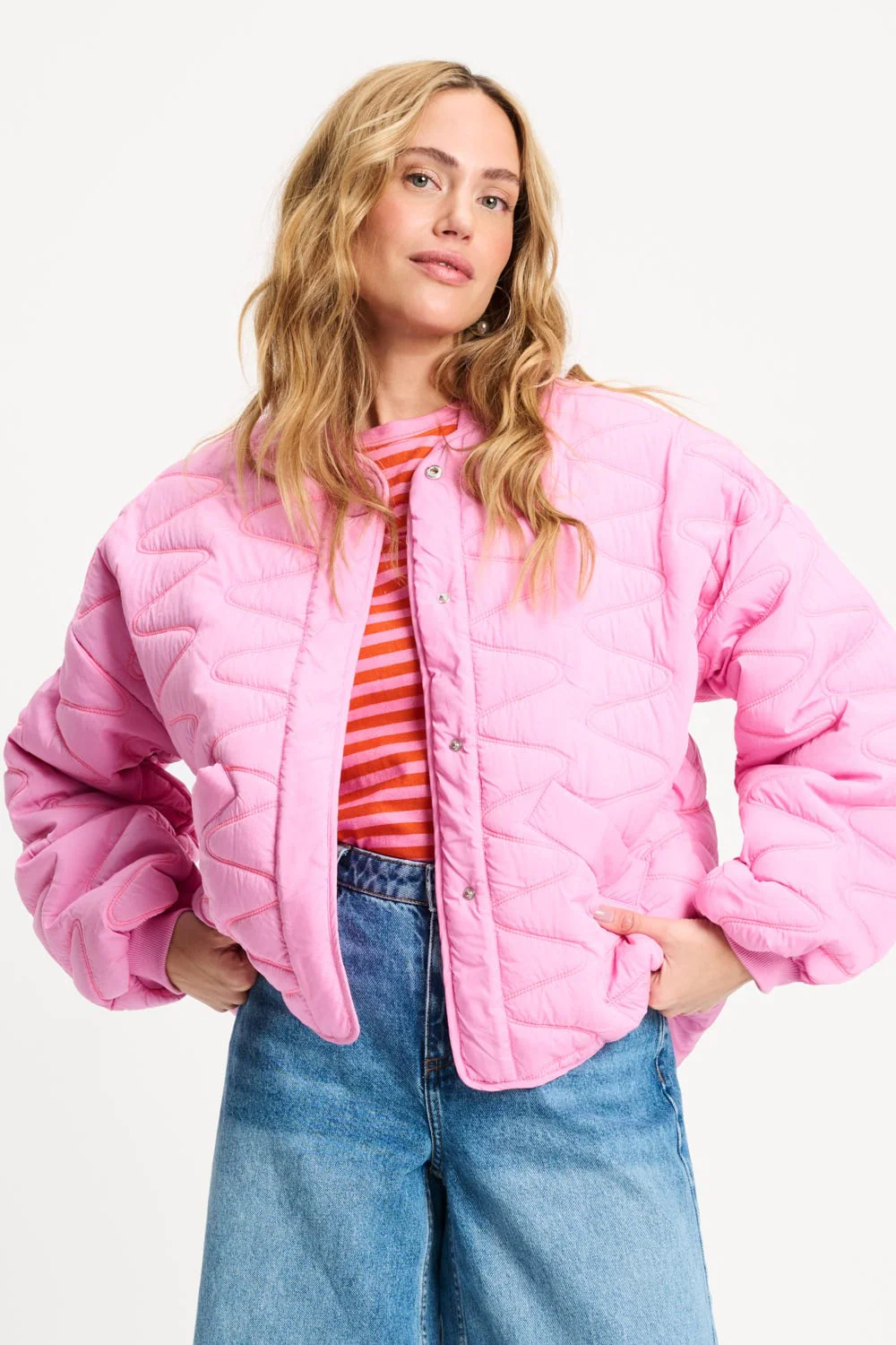 JAS - Quilted Cheering Pink