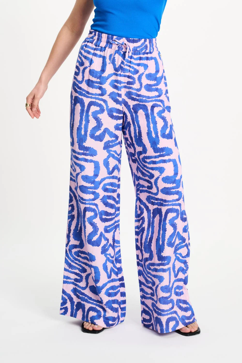 BROEK - Waves Pink Linen