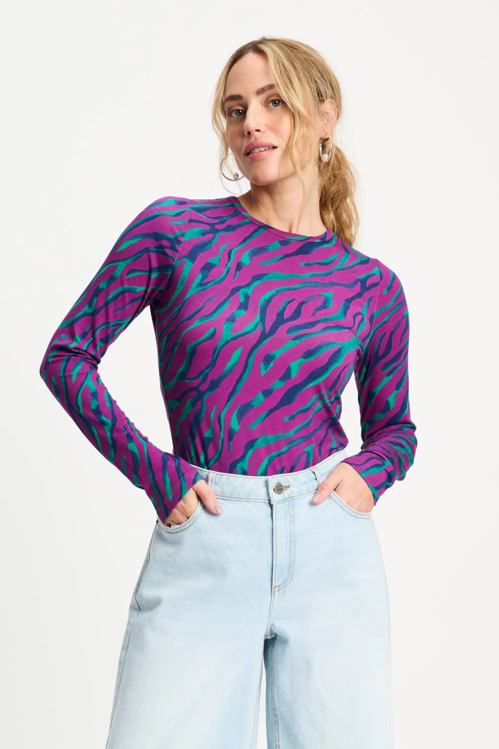 TOP - Animal Purple