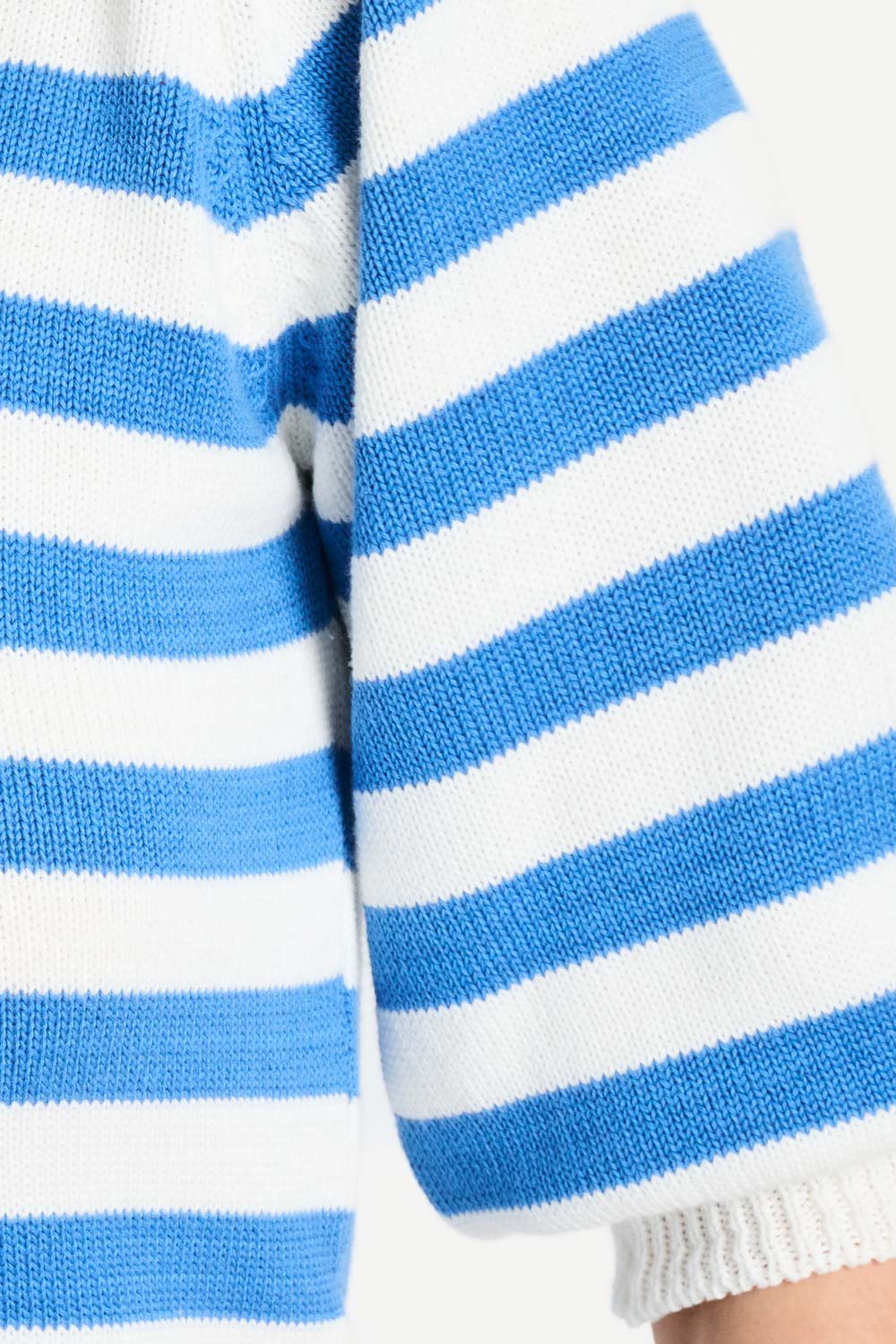 PULLOVER - Striped Smashing Blue