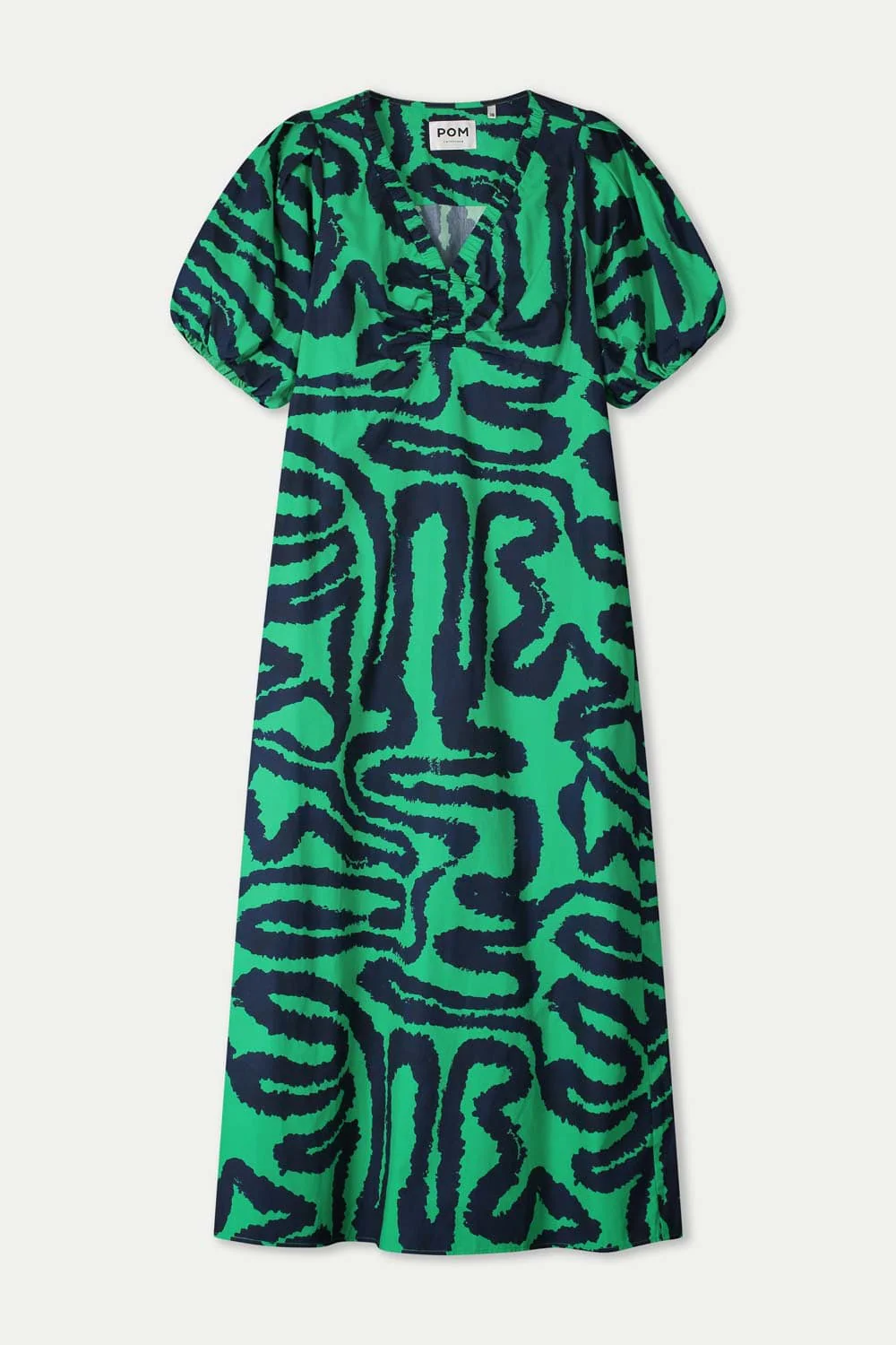 JURK - Poplin Waves Green