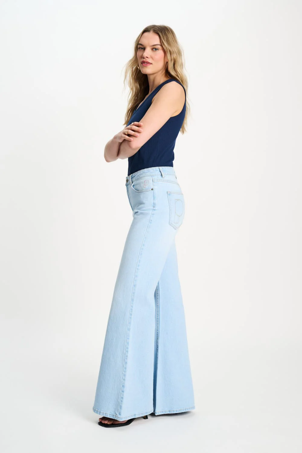 JEANS - Flare Light Blue