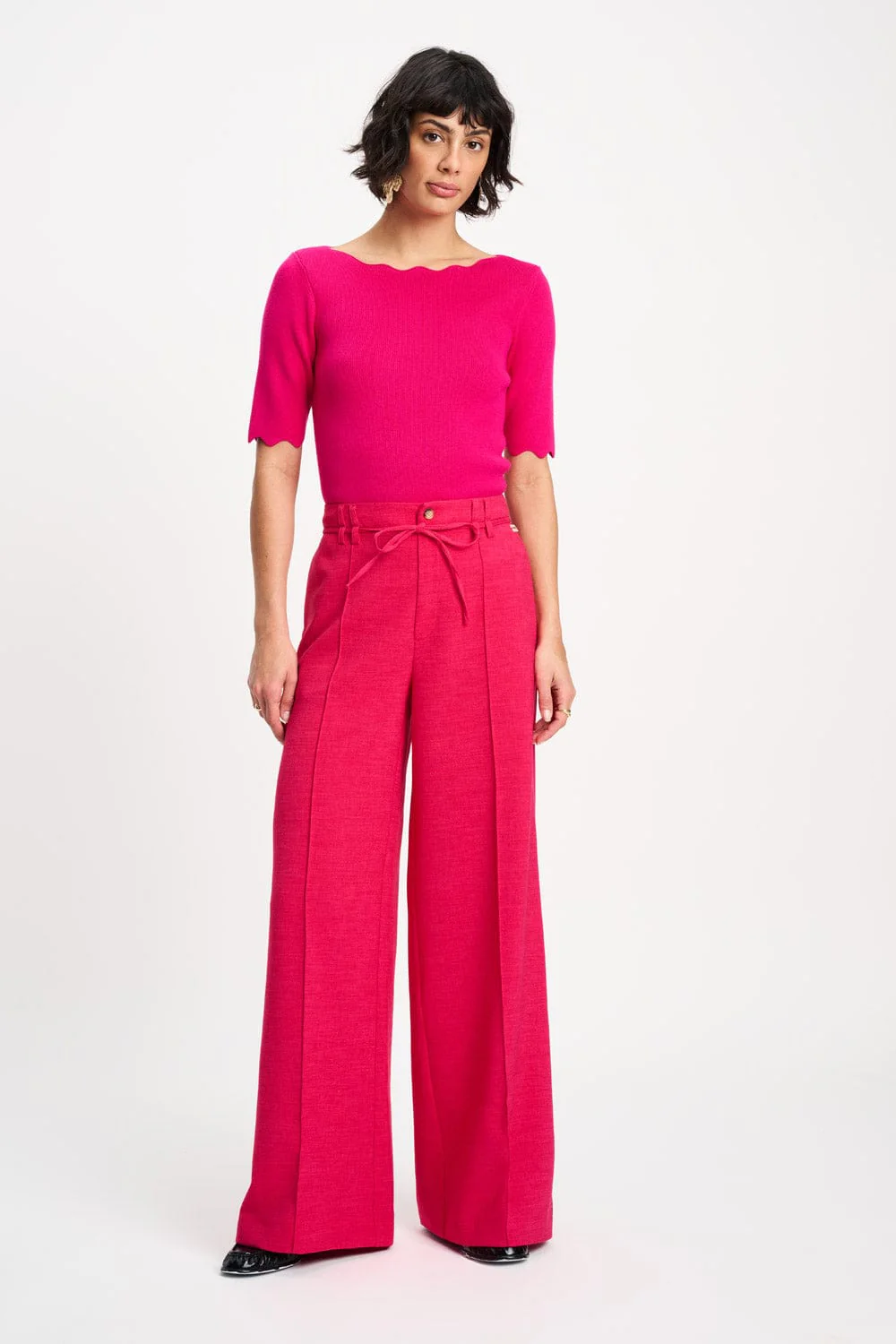 BROEK - Jess Bright Rose