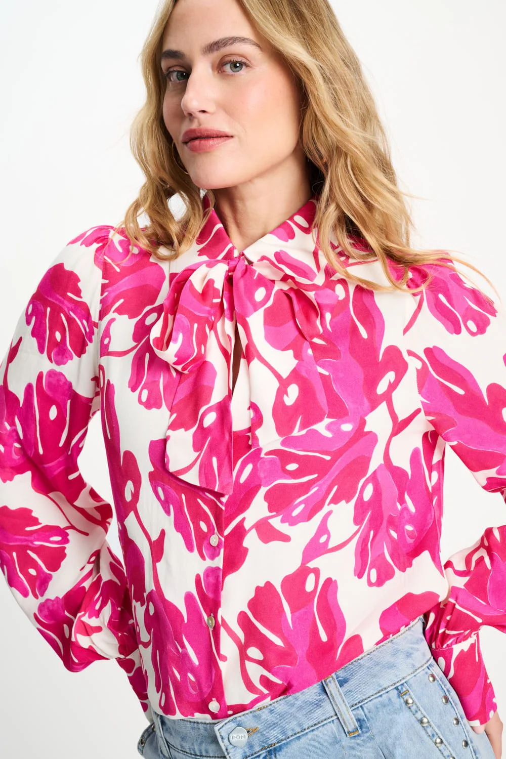 BLOUSE - Urban Flora White
