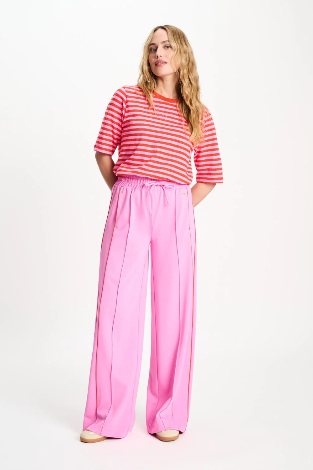 BROEK - Colourblock Cheering Pink