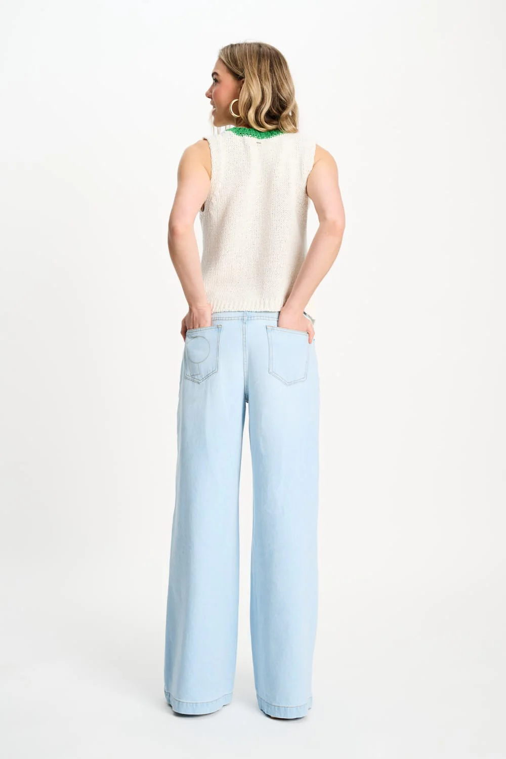 SPENCER - Colourblock White