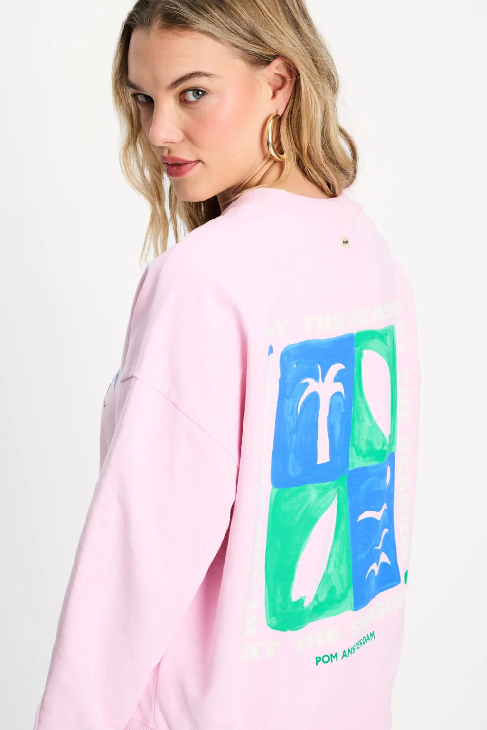 SWEATER - At The Seaside Pink