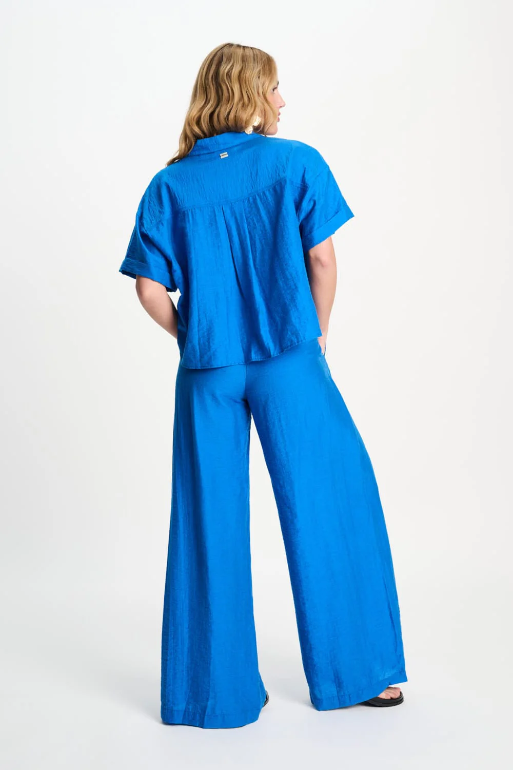 BLOUSE - Ocean Blue