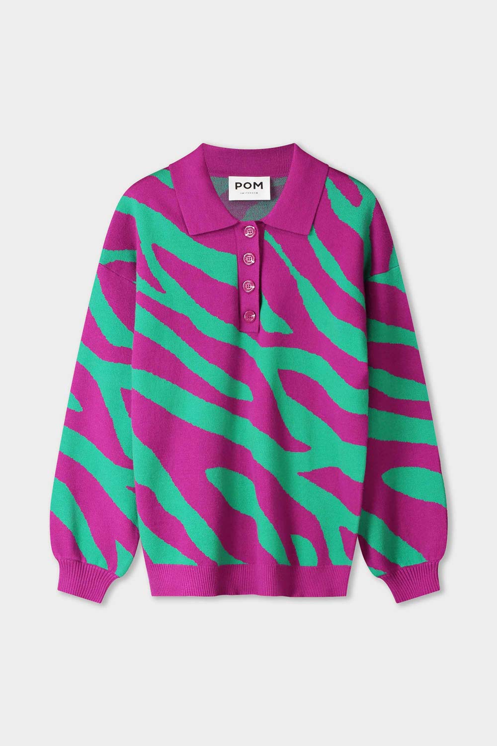 TRUI - Polo Animal Purple
