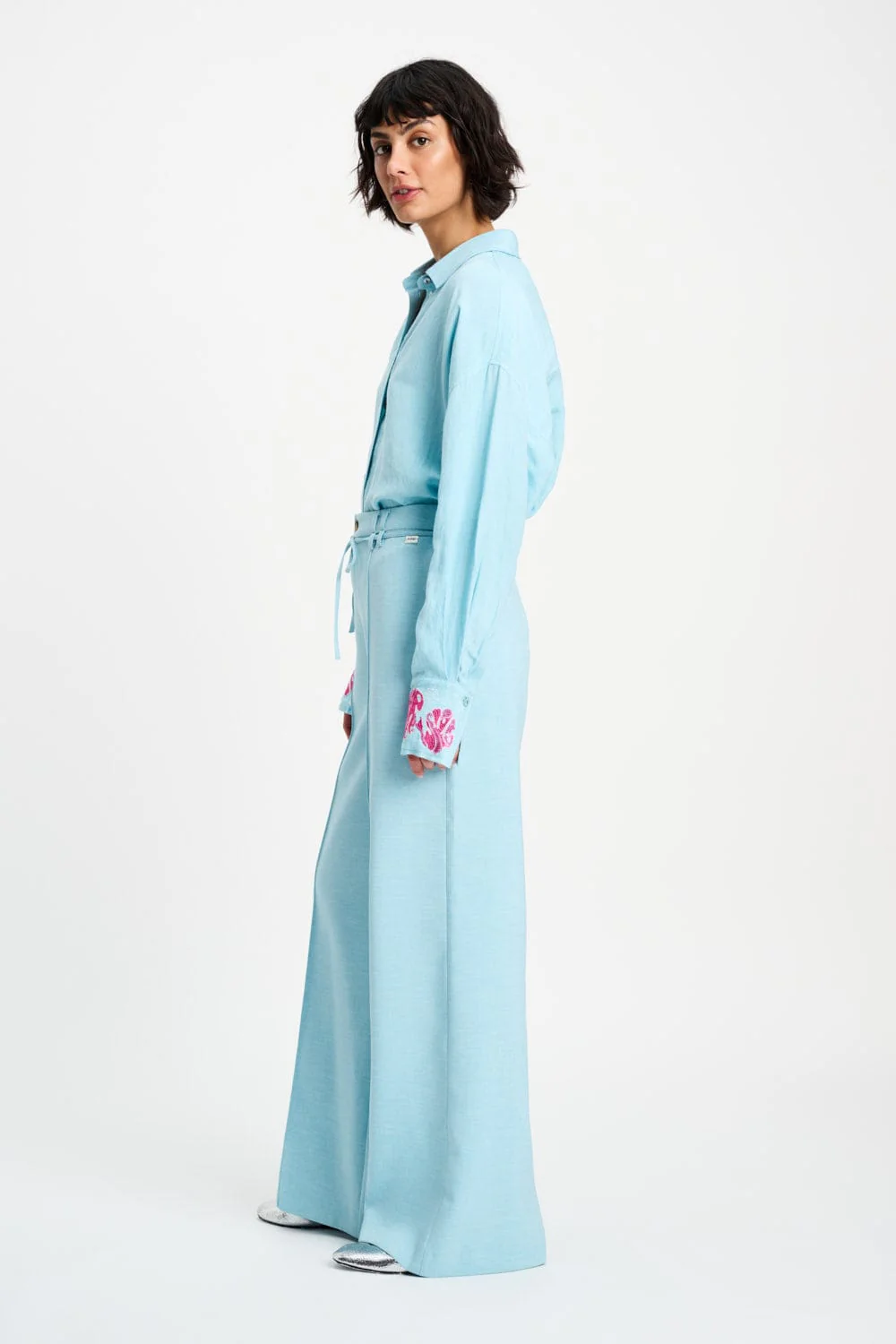 BROEK - Jess Blue Mist