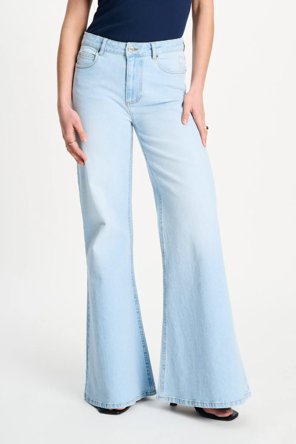 JEANS - Flare Light Blue