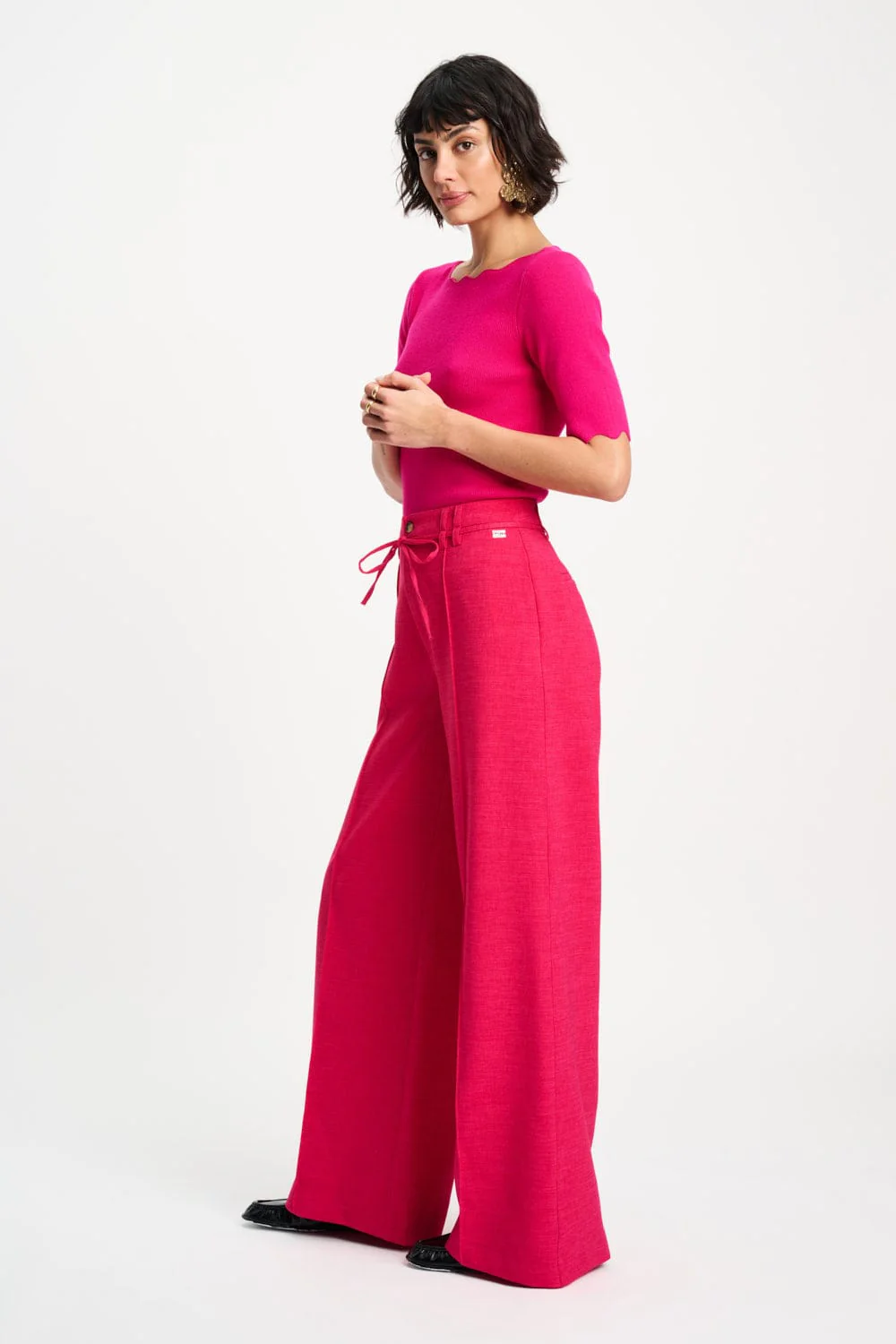 BROEK - Jess Bright Rose