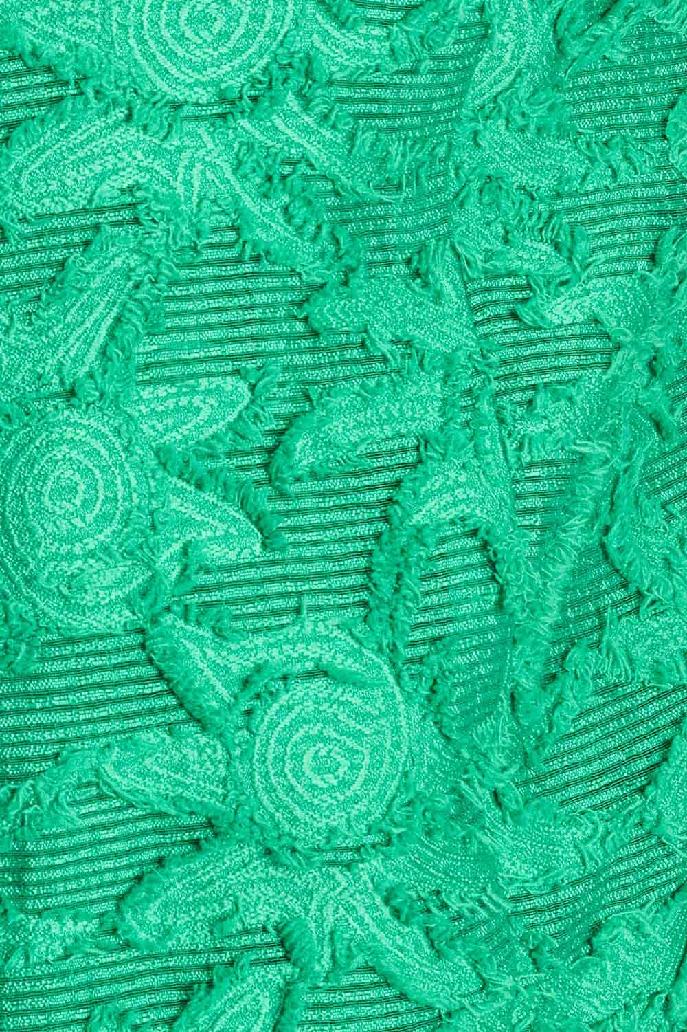 JUMPSUIT - Palm Green Jacquard