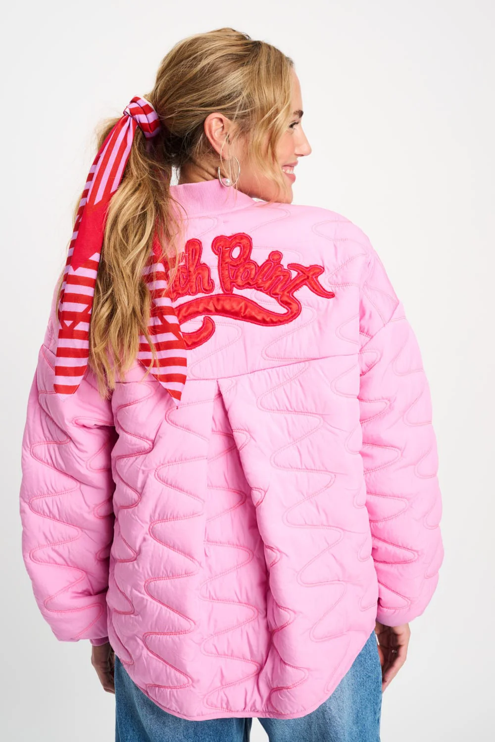 SJAAL - Stripe Bright Rose