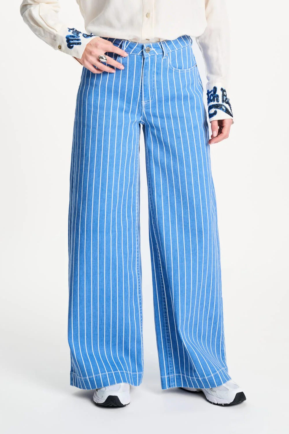 JEANS - Denim Stripes Blue