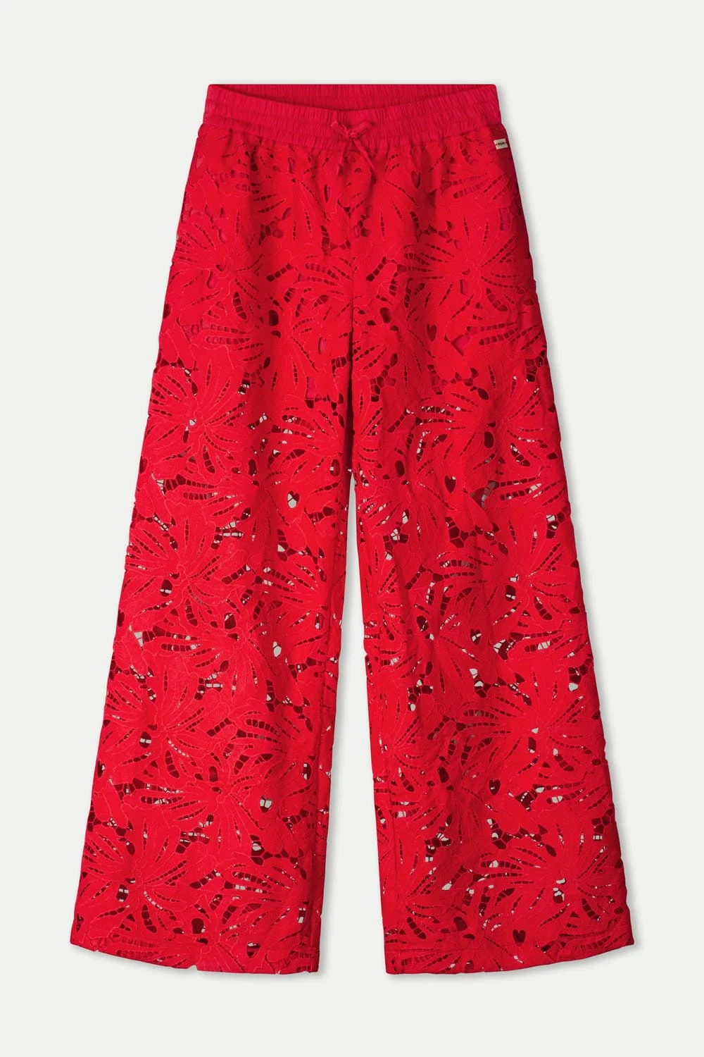 BROEK - Lace Bloom Red
