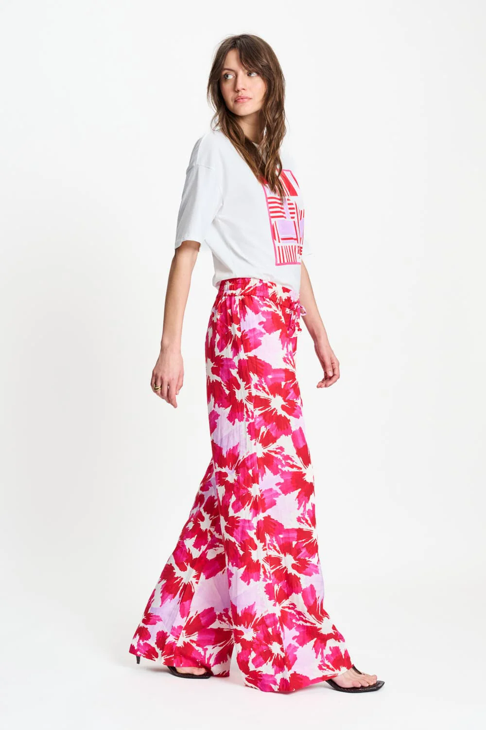 BROEK - Bubble Bloom Lavender Linen