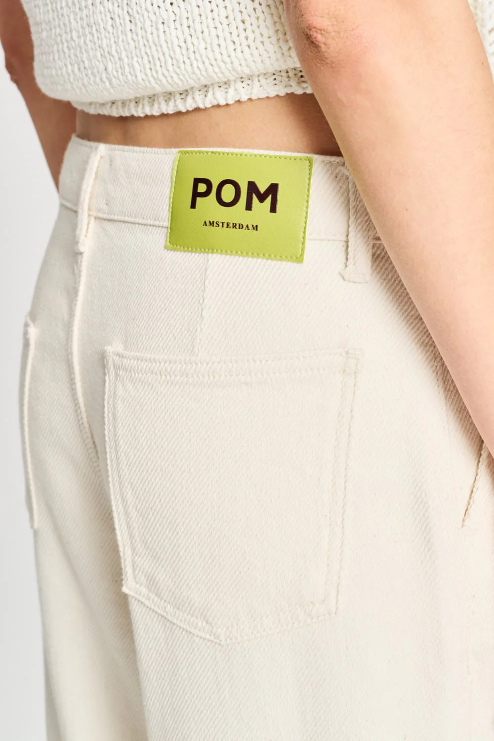 JEANS - White Embroidery