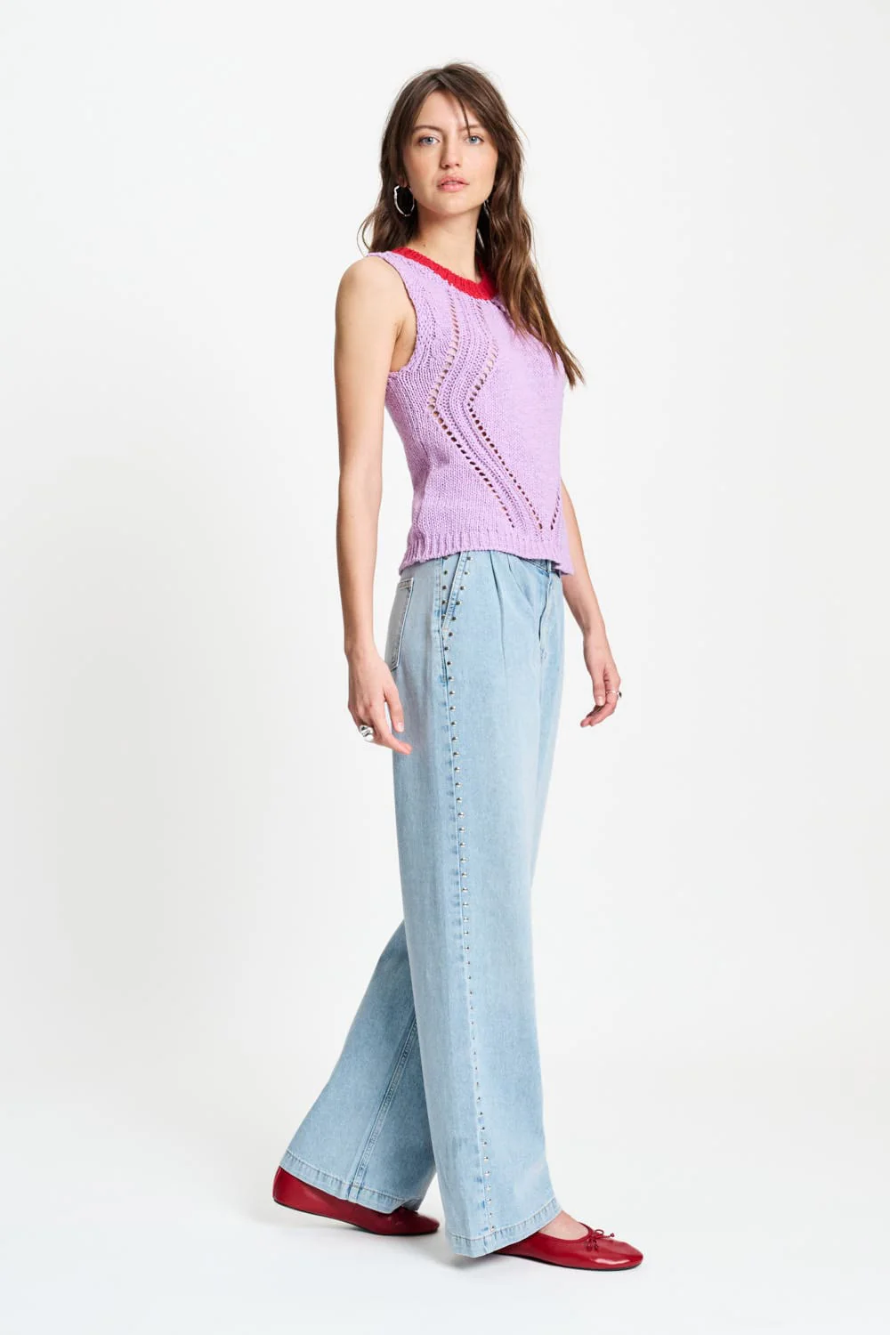 SPENCER - Colourblock Lavender