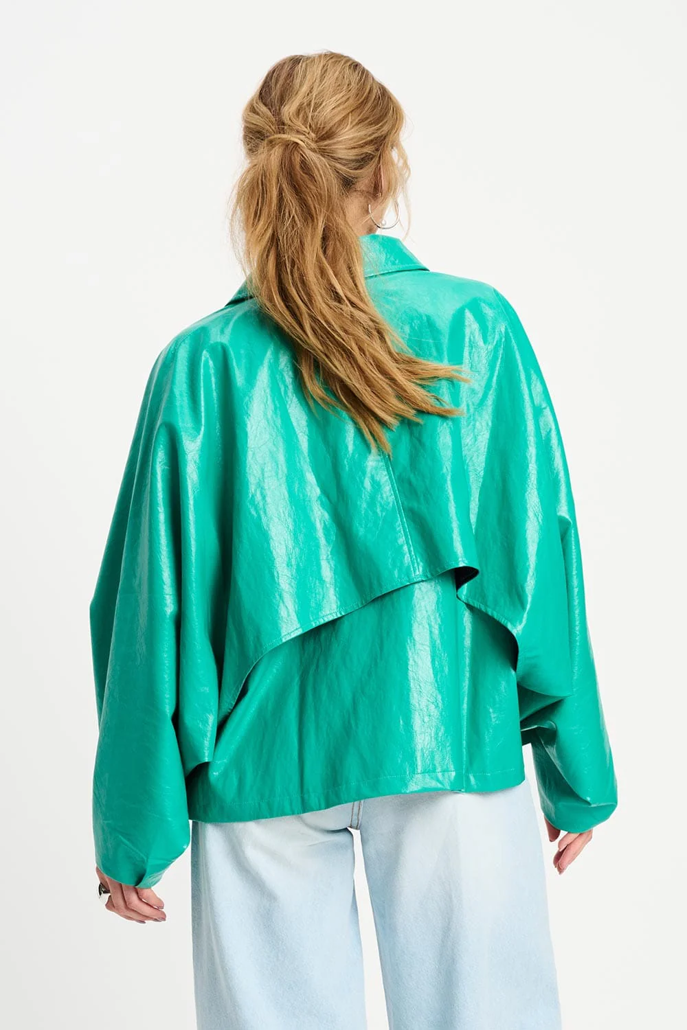 JAS - Faux Leather Wander Green
