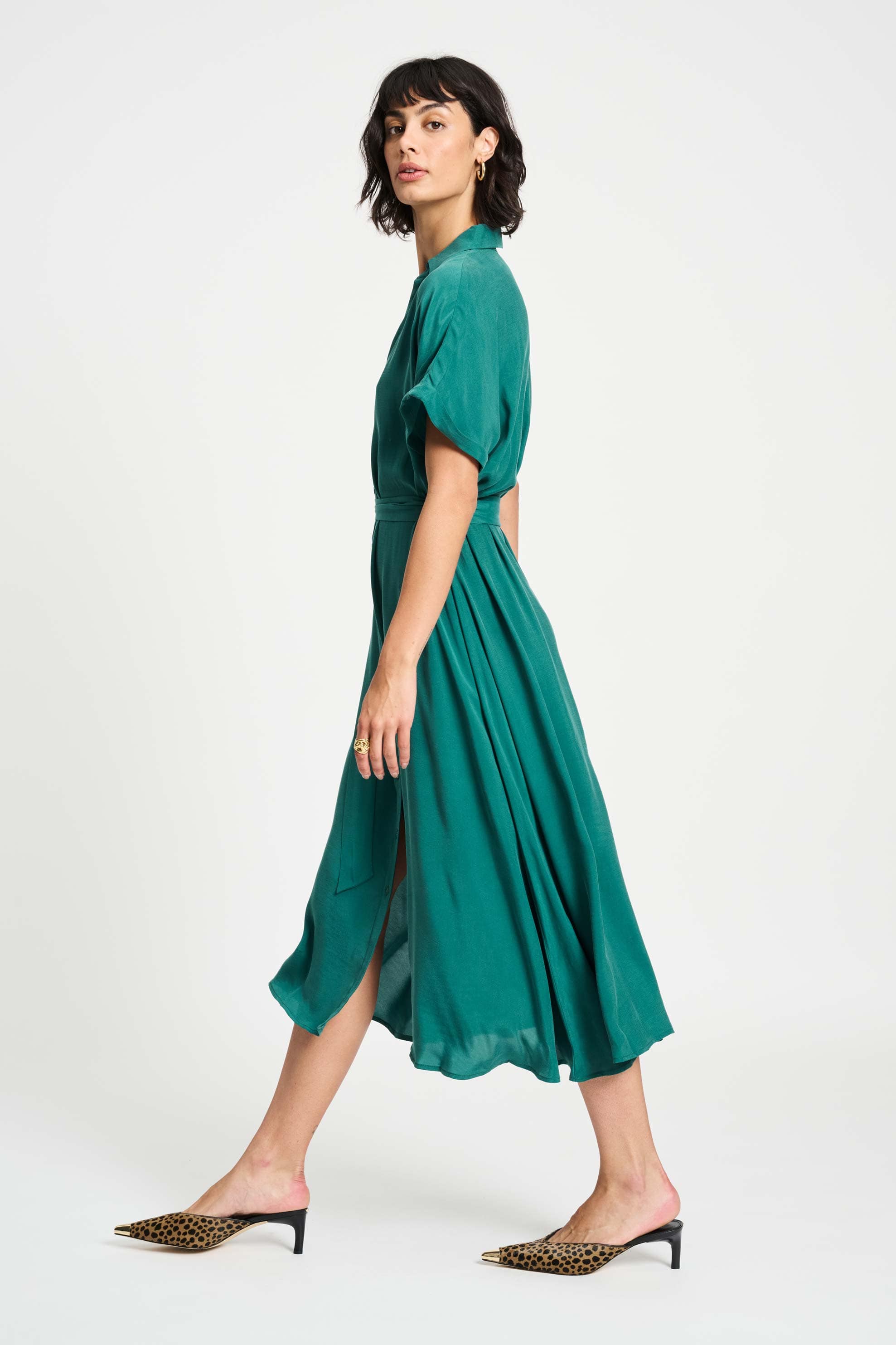 DRESS - Lynn Pacific Green