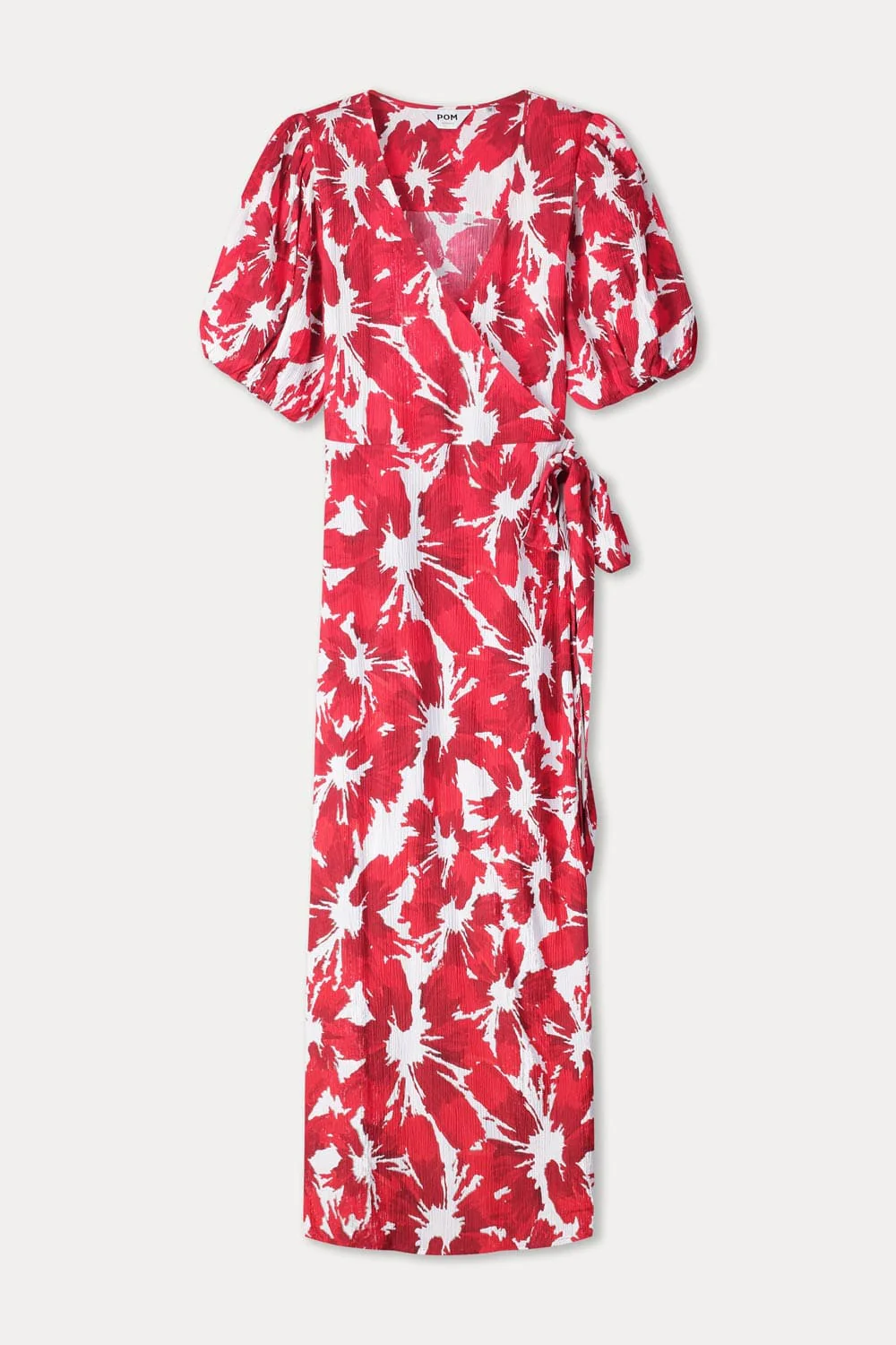 JURK - Crinkle Bubble Bloom Red