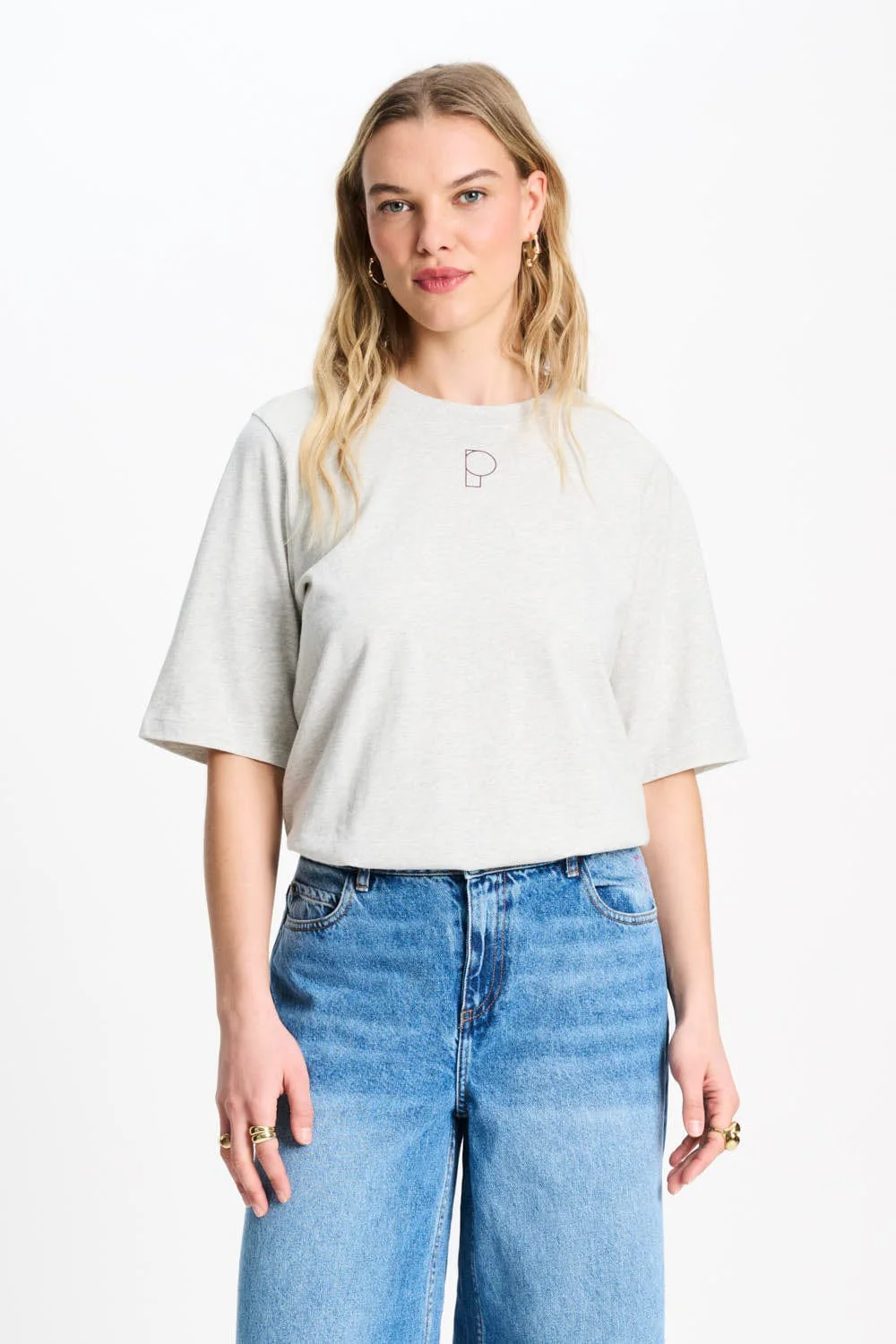 TSHIRT - POM Grey Melange