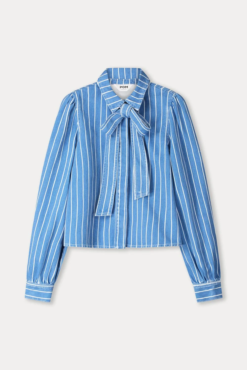 BLOUSE - Denim Stripes Blue