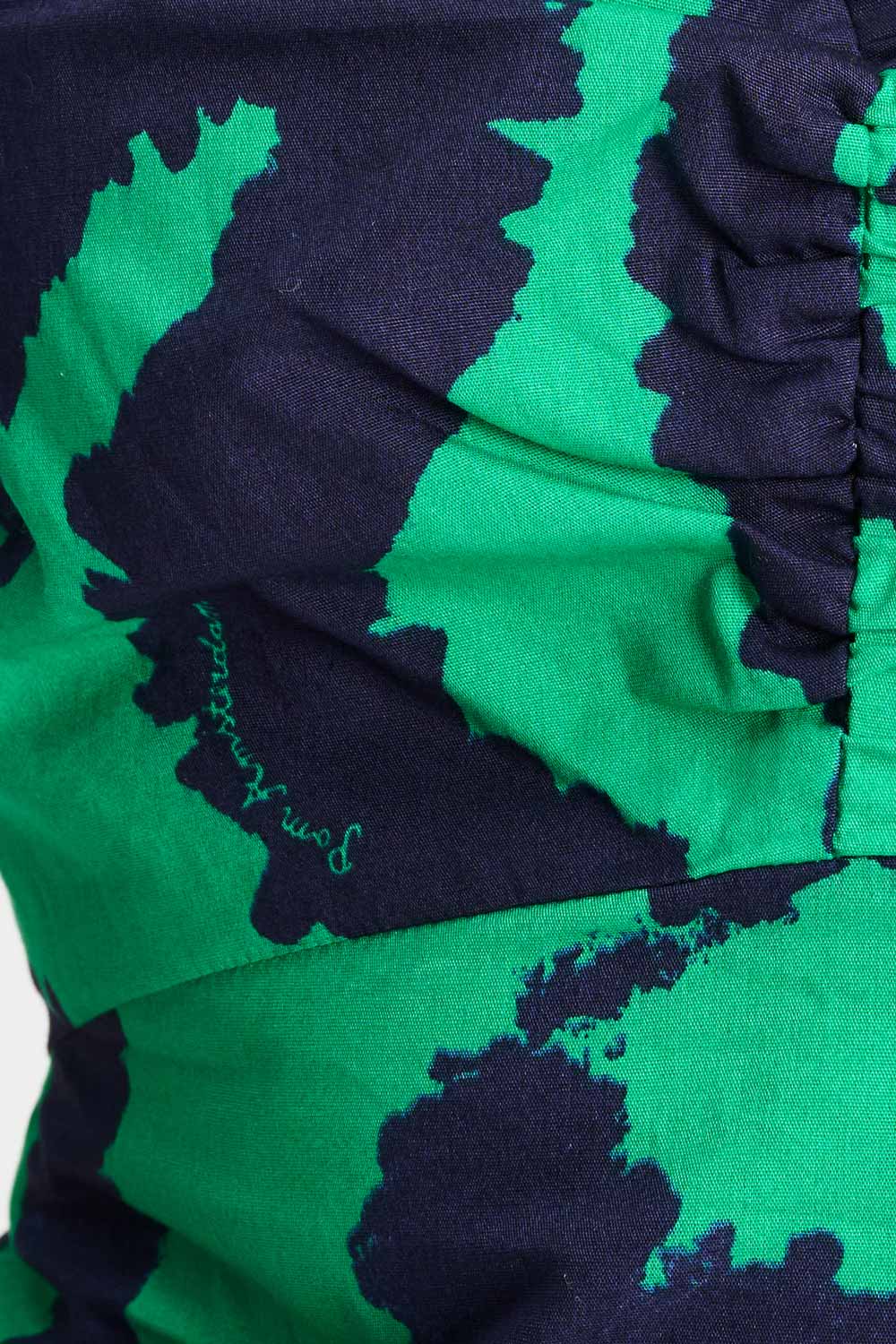 JURK - Poplin Waves Green