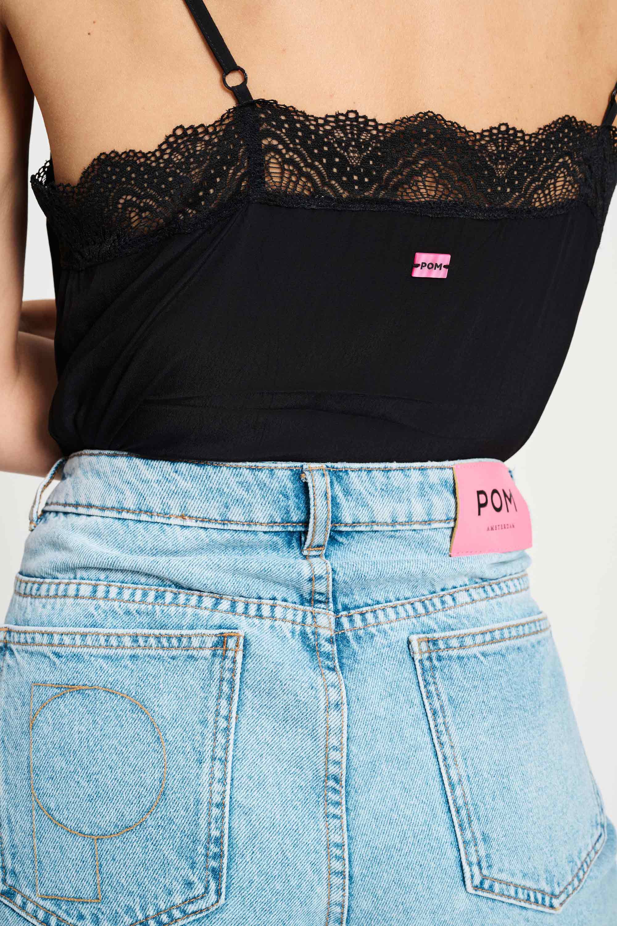 JEANS - Baggy Wideleg Mid Blue
