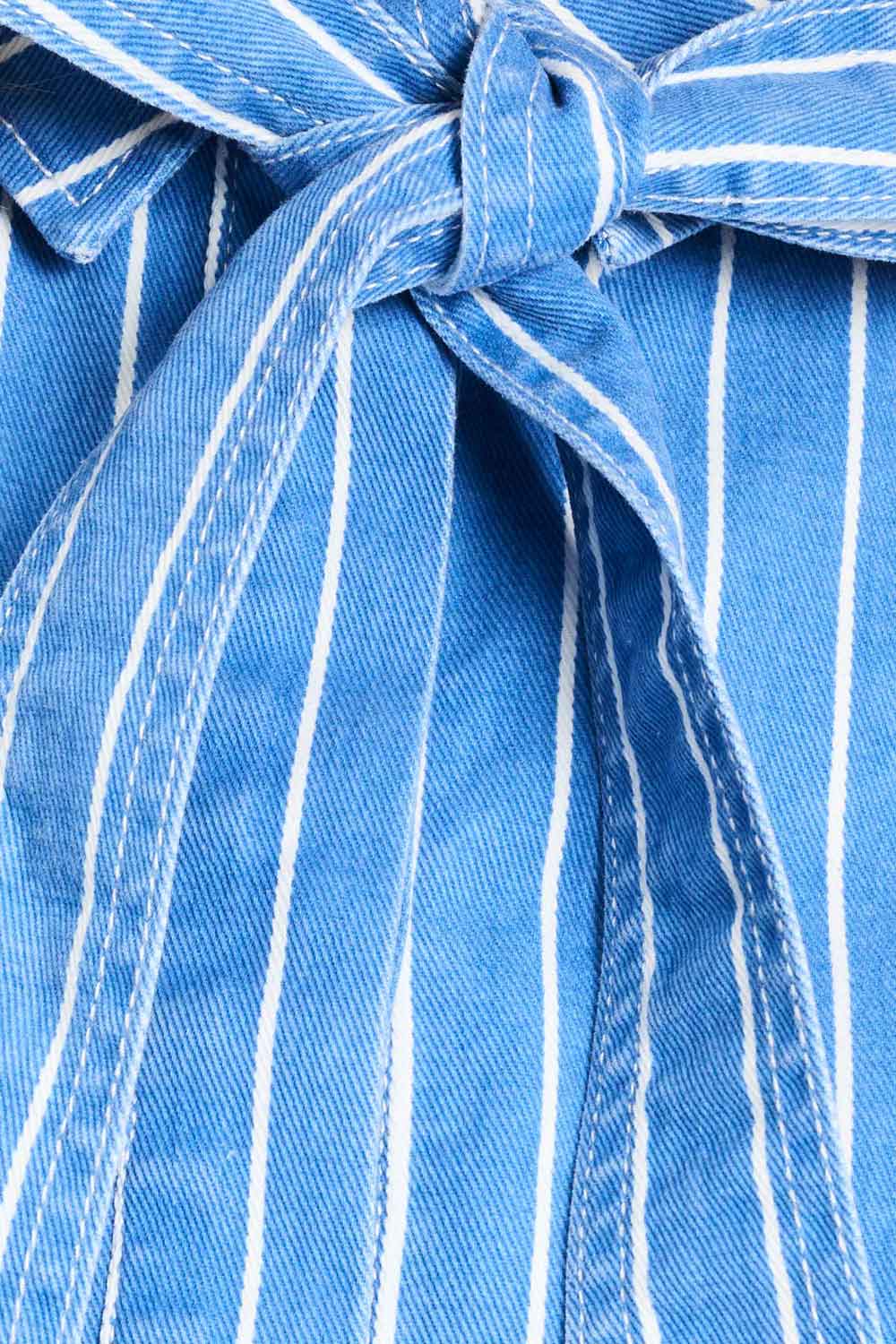 BLOUSE - Denim Stripes Blue
