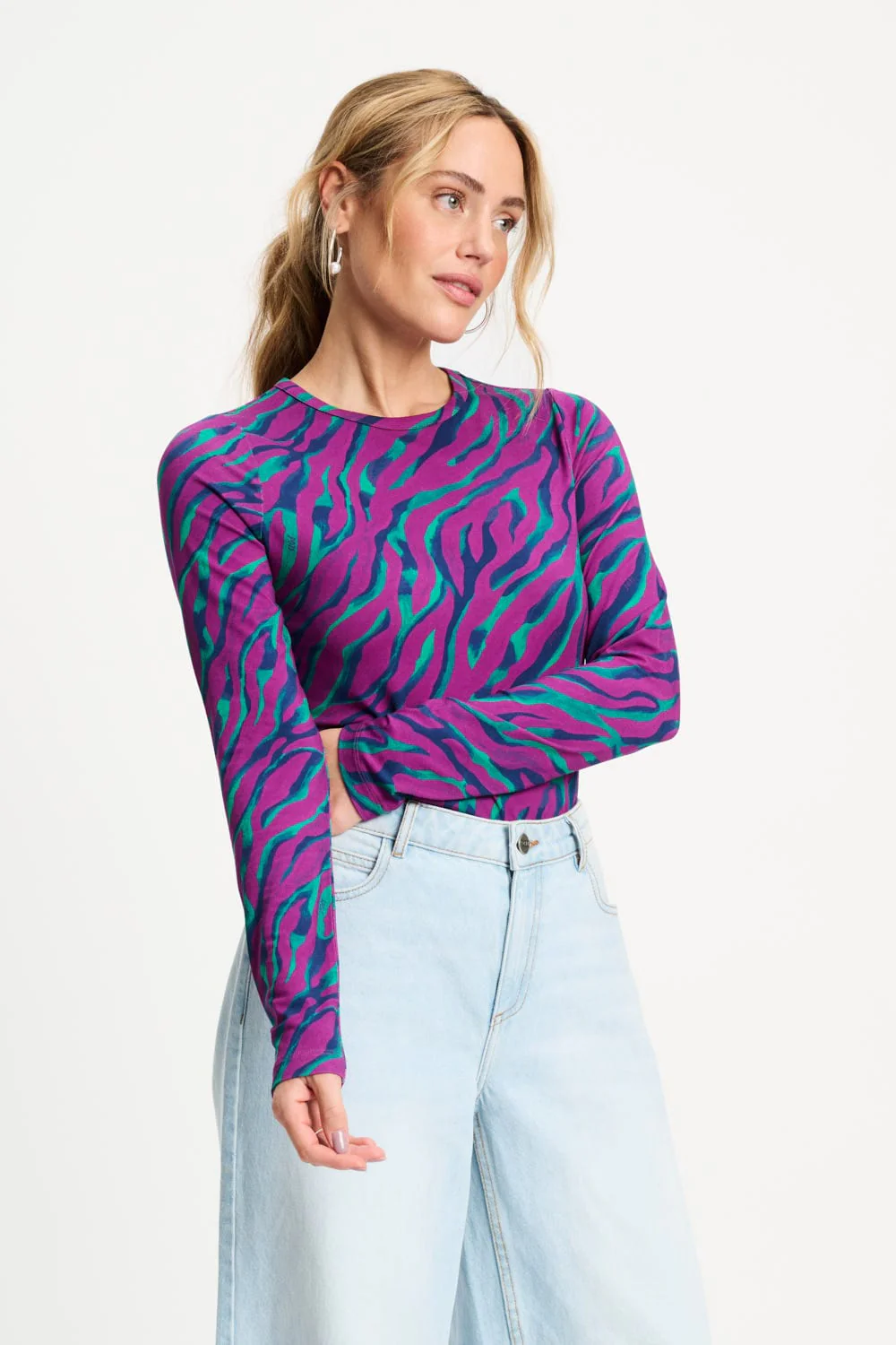 TOP - Animal Purple