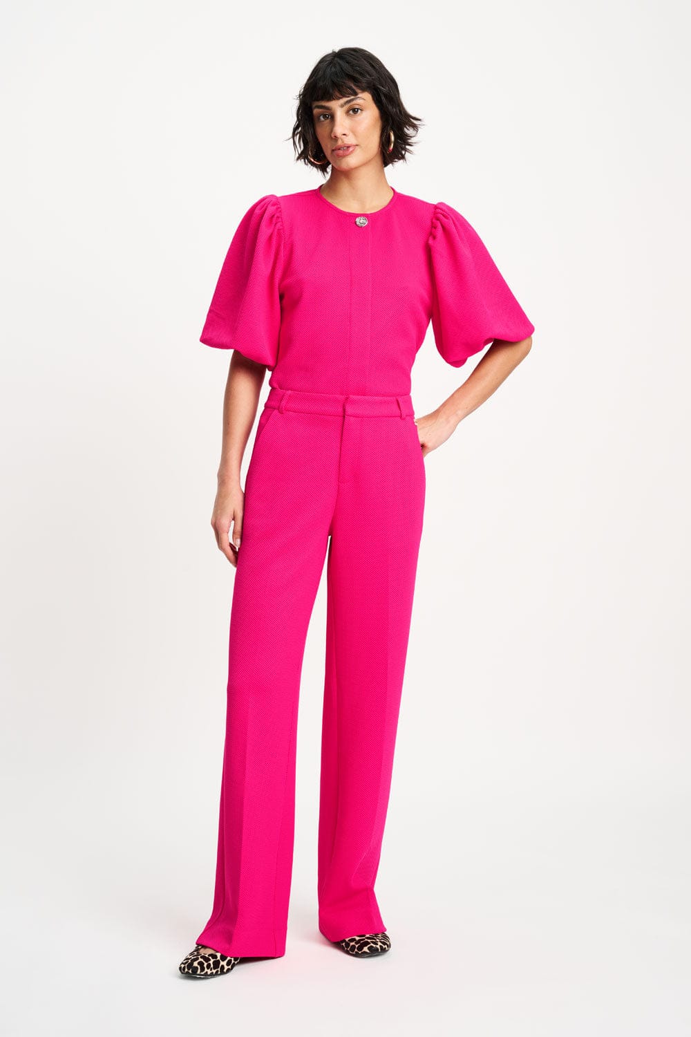 BROEK - Lara Bright Rose