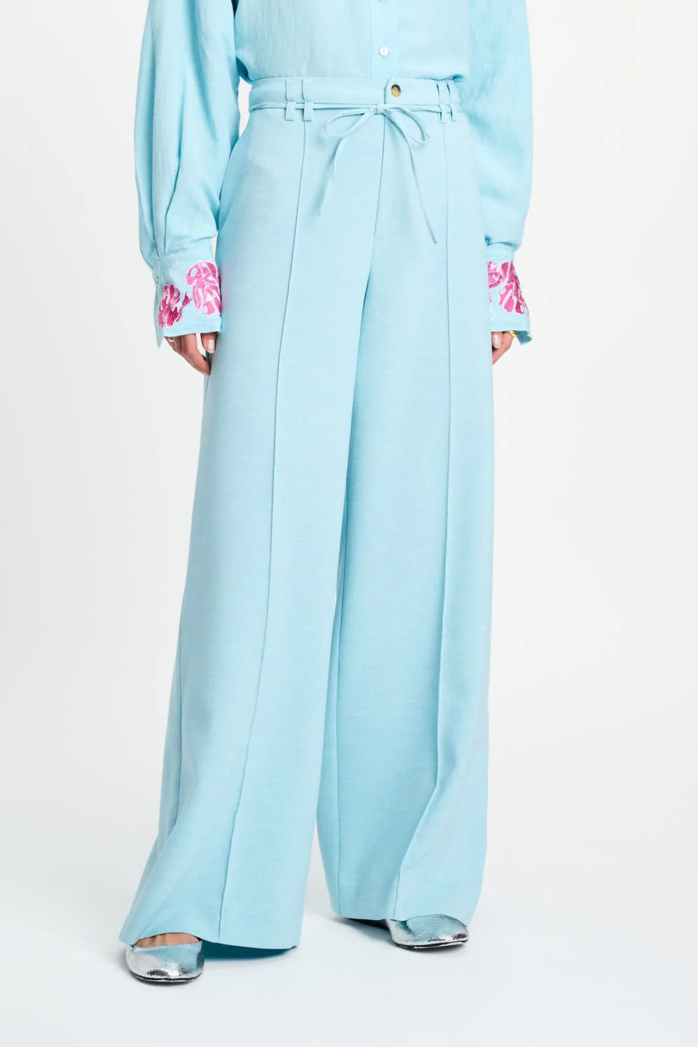 BROEK - Jess Blue Mist