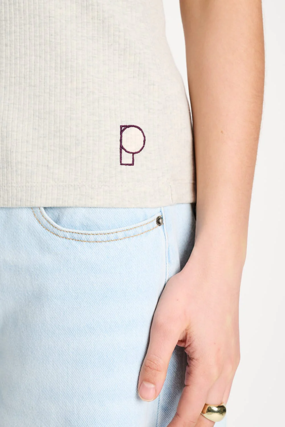 TANKTOP - Rue Grey Melange