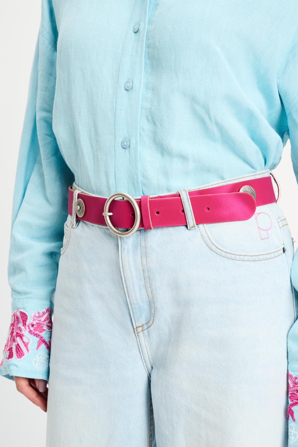 RIEM - Studs Bright Rose