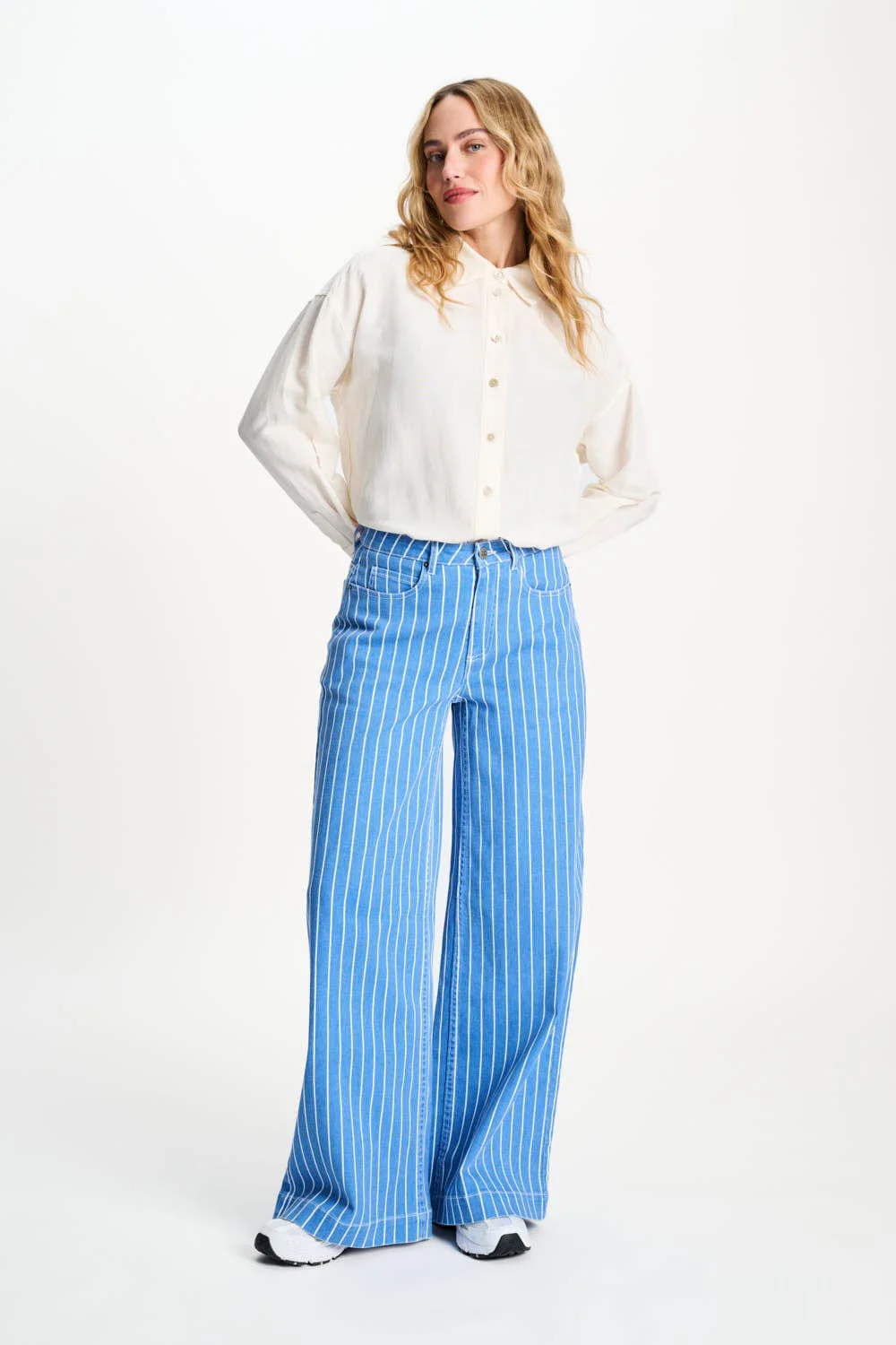 JEANS - Denim Stripes Blue