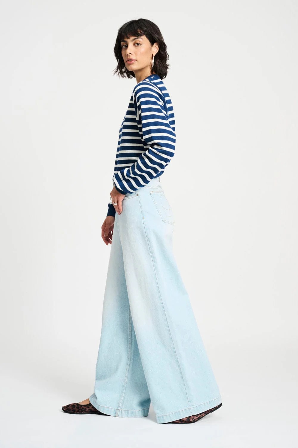 JEANS - Baggy Wideleg Light Blue