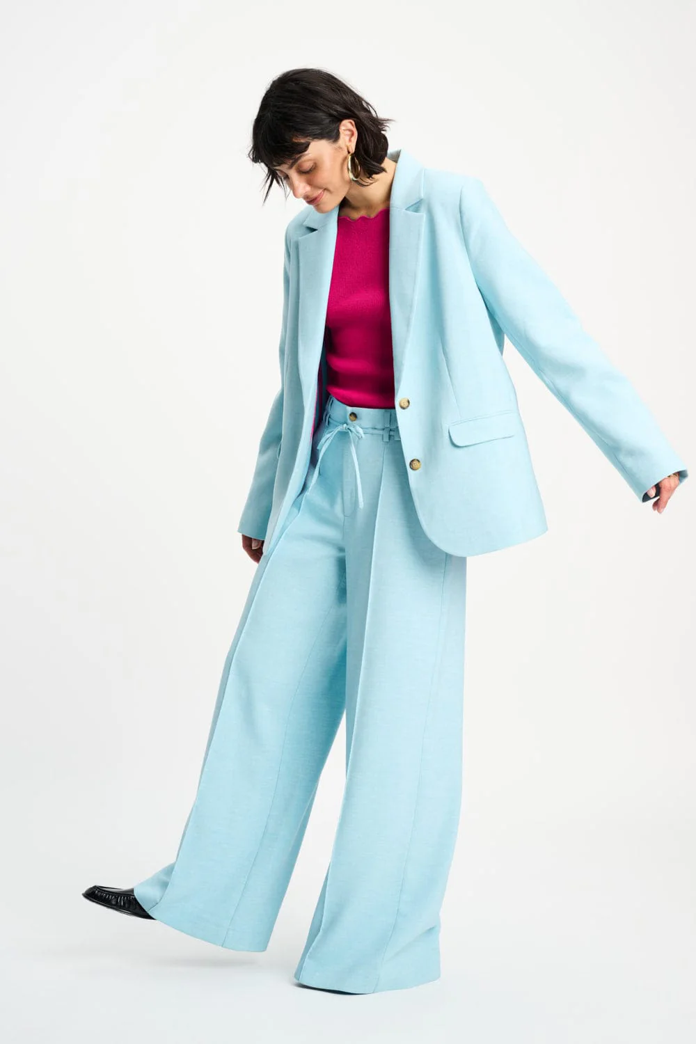 BROEK - Jess Blue Mist