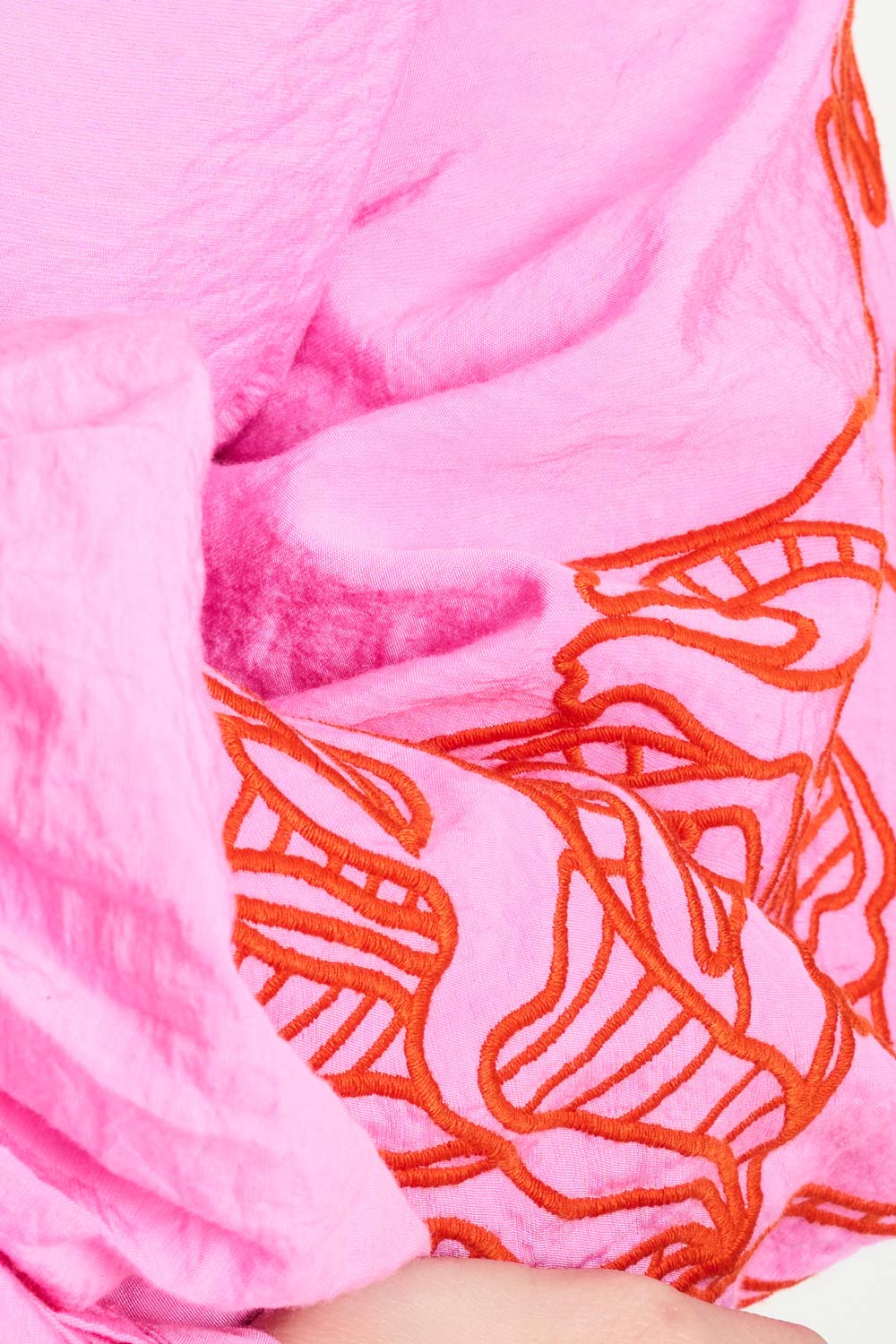 BLOUSE - Cheering Pink Sequins