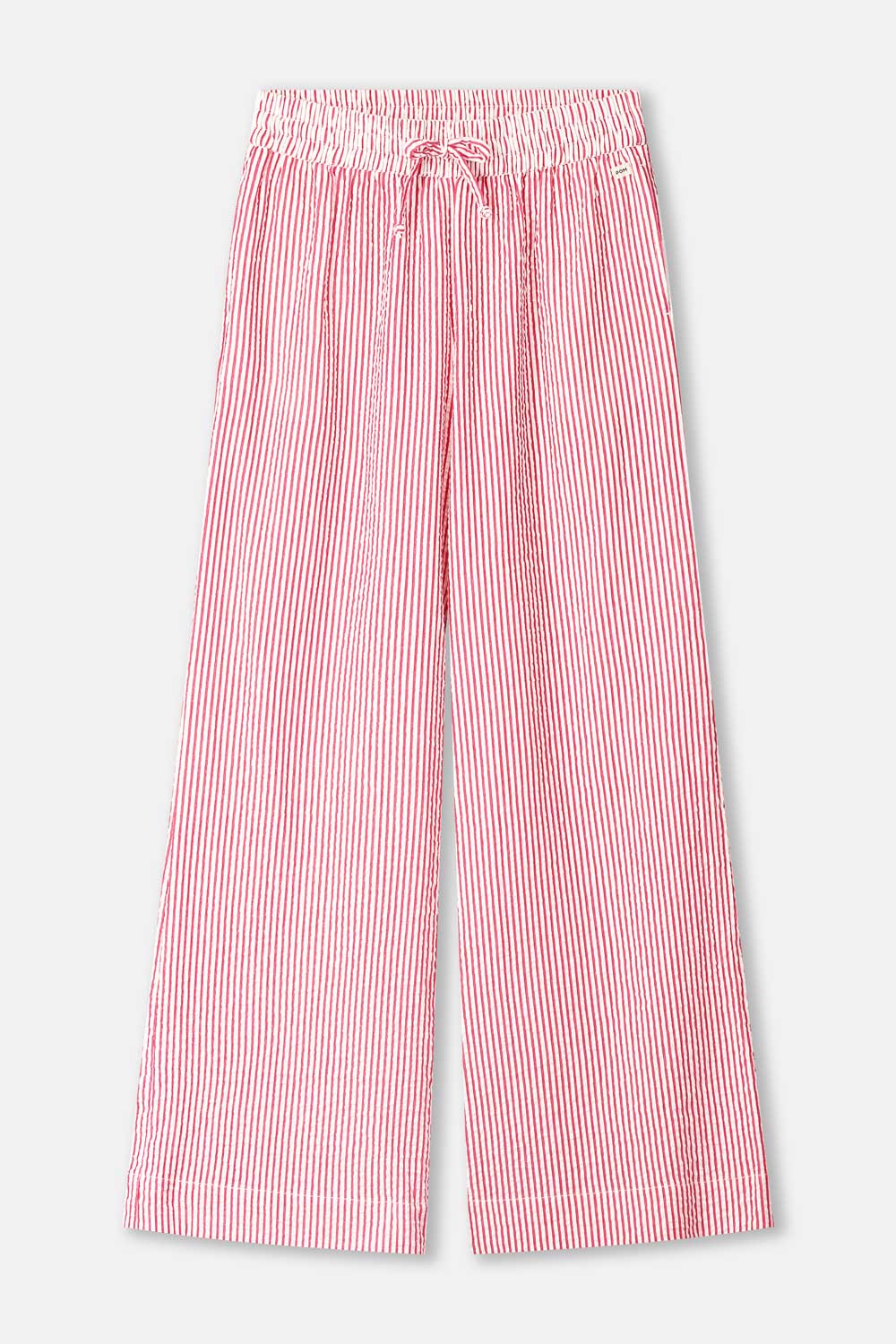 BROEK - Seersucker Red White