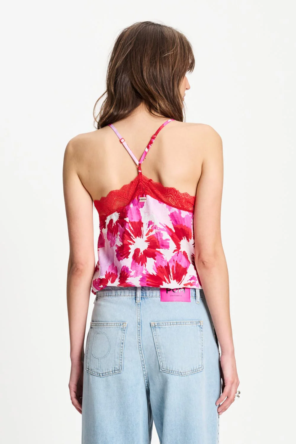 TOP - Cami Bubble Bloom Lavender